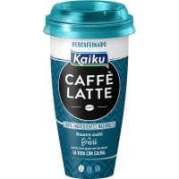Café Latte Descafeinado Kaiku, Vaso 230 Ml