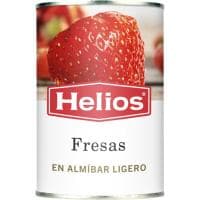 Fresas en Almíbar Helios, Lata 145 G