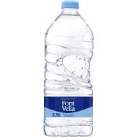 Agua Mineral Font Vella, Botella 2,5 Litros