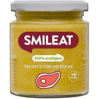 Tarrito de Ternera con Verduras Ecológicas Smileat, Tarro 230 G