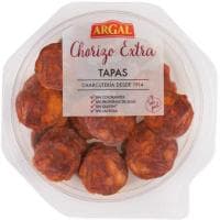 Tapas de Chorizo Extra Argal, Bandeja 80 G