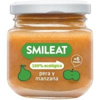 Tarrito de Pera-manzana Ecológico Smileat, Tarro 130 G