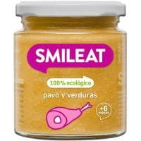 Tarrito de Verdura-pavo Ecológico Smileat, Tarro 230 G