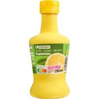 Zumo de Limón Exprimido Eroski, Botella 250 Ml