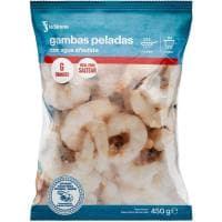 Gamba Pelada Grande 40/60 Piezas la Sirena, Bolsa 450 G