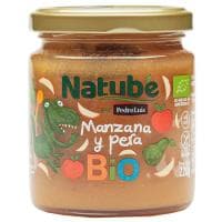 Tarrito Bio de Manzana y Pera Natube, Tarro 250 G