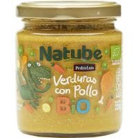 Tarrito Bio de Verdura y Pollo Natube, Tarro 250 G