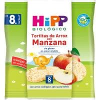 Tortitas de Arroz y Manzana Bio Hipp, Bolsa 30 G