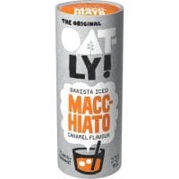 Bbebida de Avena Barista Iced Caramel Macc Oatly, Lata 150 Ml