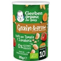 Snack de Naranja y Zanahoria Gerber, Lata 35 G