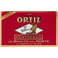 Ventresca de Bonito del Norte Aceite de Oliva Ortiz, Lata 110 G