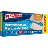 Ventrescas de Merluza Pescanova, Caja 400 G