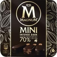Bombón Mini Intenso Dark Magnum, 6 Uds., Caja 264 G