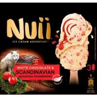 Bombón Mascarpone-choco Blanco-arándanos Nuii, 3 Uds, Caja 201 G