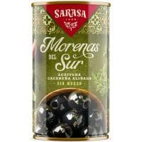 Aceitunas Morenas del Sur sin Hueso en Aceite Sarasa, Lata 150 G