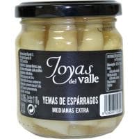 Yemas de Espárrago Extra Medianas Joyas del Valle, Frasco 110 G