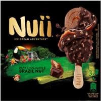 Bombón Chocolate con Nueces de Brasil Nuii, Pack 3x90 Ml