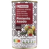 Aceitunas Rellenas de Pimiento Eroski, Lata 150 G