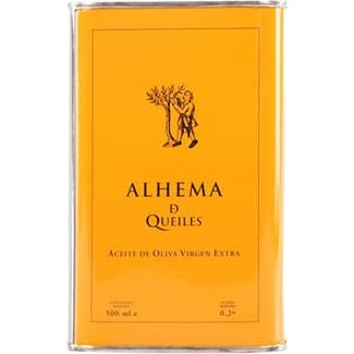 Aceite de Oliva Virgen Extra Ecológico Alhema de Queiles 500 ML