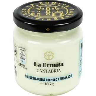 Yogur Natural Azucarado Cremoso la Ermita Cantabria