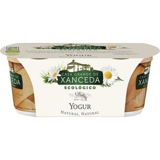 Yogur Natural Ecológico Pack 2 Casa Grande de Xanceda