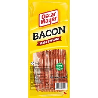 Bacon Sabor Ahumado en Lonchas sin Gluten sin Lactosa Oscar Mayer
