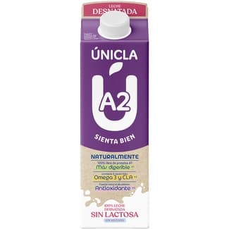 A2 Leche Desnatada sin Lactosa Unicla 1 L
