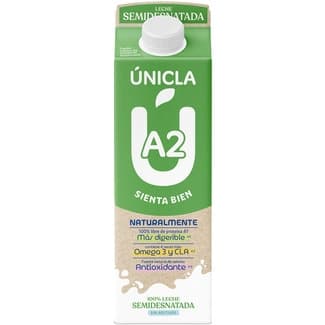A2 Leche Semidesnatada Unicla 1 L
