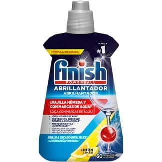Abrillantador para Lavavajillas Limón Finish 250 ML