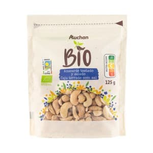 Alcampo Ecológico Anacardos Tostados y Salados 125 G