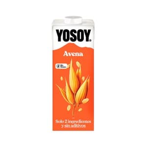 Yosoy Bebida Vegetal de Avena, sin Azúcares Añadidos ni Aditivos 1 L. 1000 ML