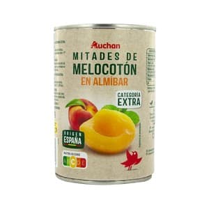Producto Alcampo Mitades de Melocotón en Almíbar 240 G.