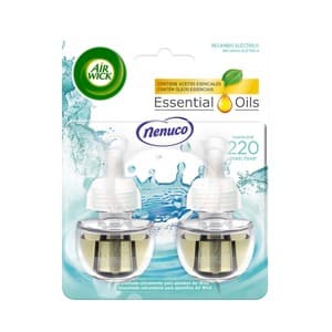 AIR Wick Recambio Ambientador Eléctrico Nenuco Pure 2 X 19 Ml. 2 UD
