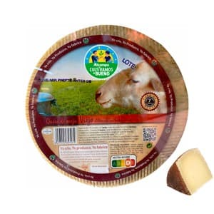 Alcampo Cultivamos LO Bueno Queso Viejo de Oveja, Leche Cruda - Trozo 225 G