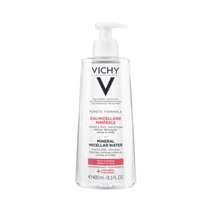 Vichy Agua Micelar con Panthenol, para Cara y Ojos, Especial Pieles Sensibles Vichy 400 Ml.
