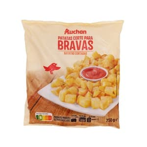 Auchan Patatas Corte para Bravas 750 G Producto Alcampo.