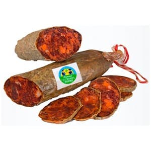 Alcampo Cultivamos LO Bueno Chorizo de Cebo Ibérico. - Loncha Normal 2 a 3 Mm 112.5 G