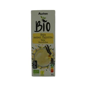 Alcampo Ecológico Bebida Ecológica de Soja Sabor Vainilla 1 L. 1000 ML