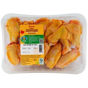 Alcampo Cultivamos LO Bueno Alitas de Pollo Partidas Bandeja. 450 G