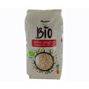 Alcampo Ecológico Arroz Redondo Integral Bio 1 Kg 1000 G