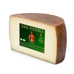 SAN Isidro 1/2 Queso de Mezcla Curado, Media Pieza. 1200 G