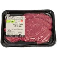 Filete 1ª de Ternera Ecológica Eusko Label, Bandeja Aprox. 450 G