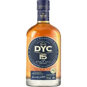 15 Años Whisky de Malta Edición Especial 60 Aniversario DYC