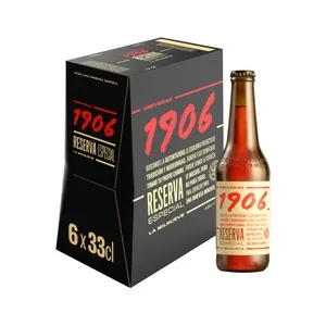1906 Cervezas Reserva Especial Pack de 6 Botellines de 33 Cl. 1980 ML