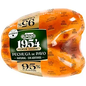 EL Pozo 1954 Pechuga de Pavo Asada sin Aditivos. - Loncha Fina 1 Mm 112.5 G