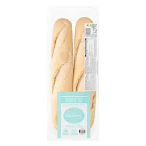 2 Baguettes para Hornear 0.3 KG