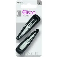 2 Clip Med.elison Clasic Black