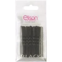 36 Horquillas Clásicas Negras Elison, Pack 1 Ud