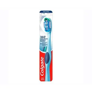 Colgate 360º Deep Clean Cepillo de Dientes Suave, para Limpieza Interdental y de Encías.