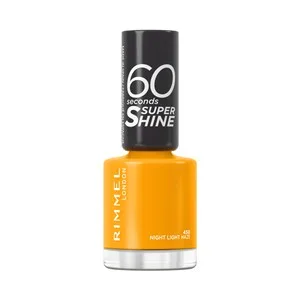 Rimmel 60 Seconds Super Shine Tono 450 Night Ligth Haze Laca (esmalte) Uñas de Secado Rápido.